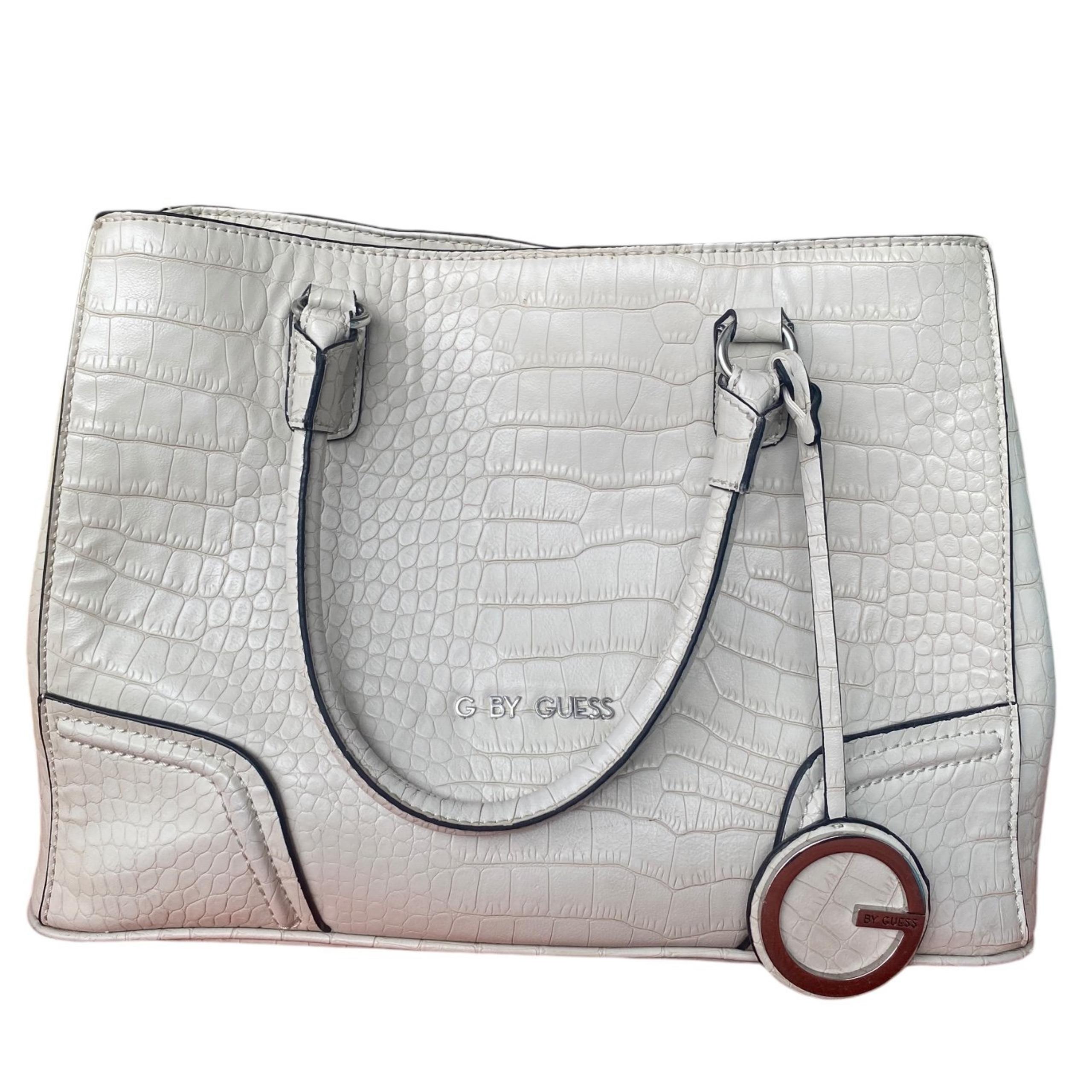 G by Guess Faux Crocodile Leather Purse