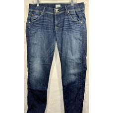 Hudson Jeans Women Collin Flap Skinny Crop DarkWash (Color CAPR) NWC422ZNA Sz 31