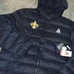 New Orleans Saints Men's Reebok Dri Fit Full Zip Puffer Hoodie Jacket Winter Coa