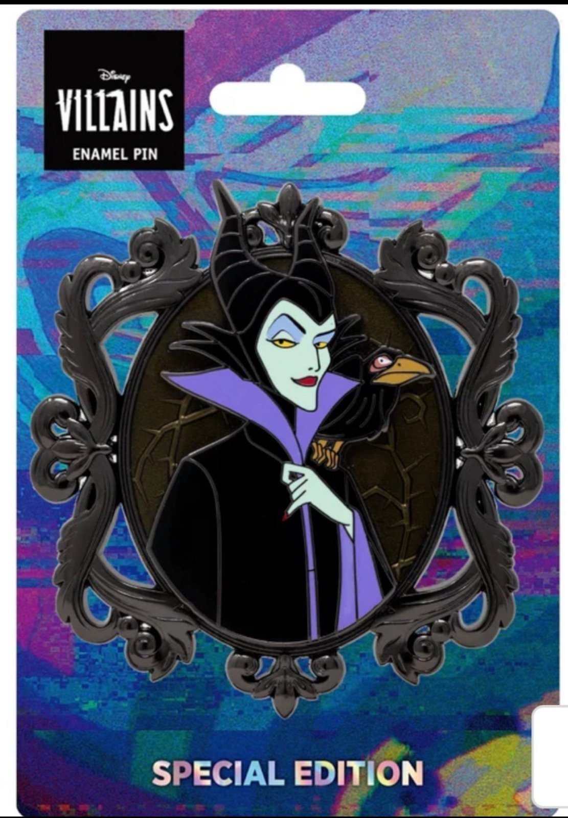 Disney Cameo Series Maleficent with Diablo Pin on Pin SE400 - ‼️SOLD OUT‼️