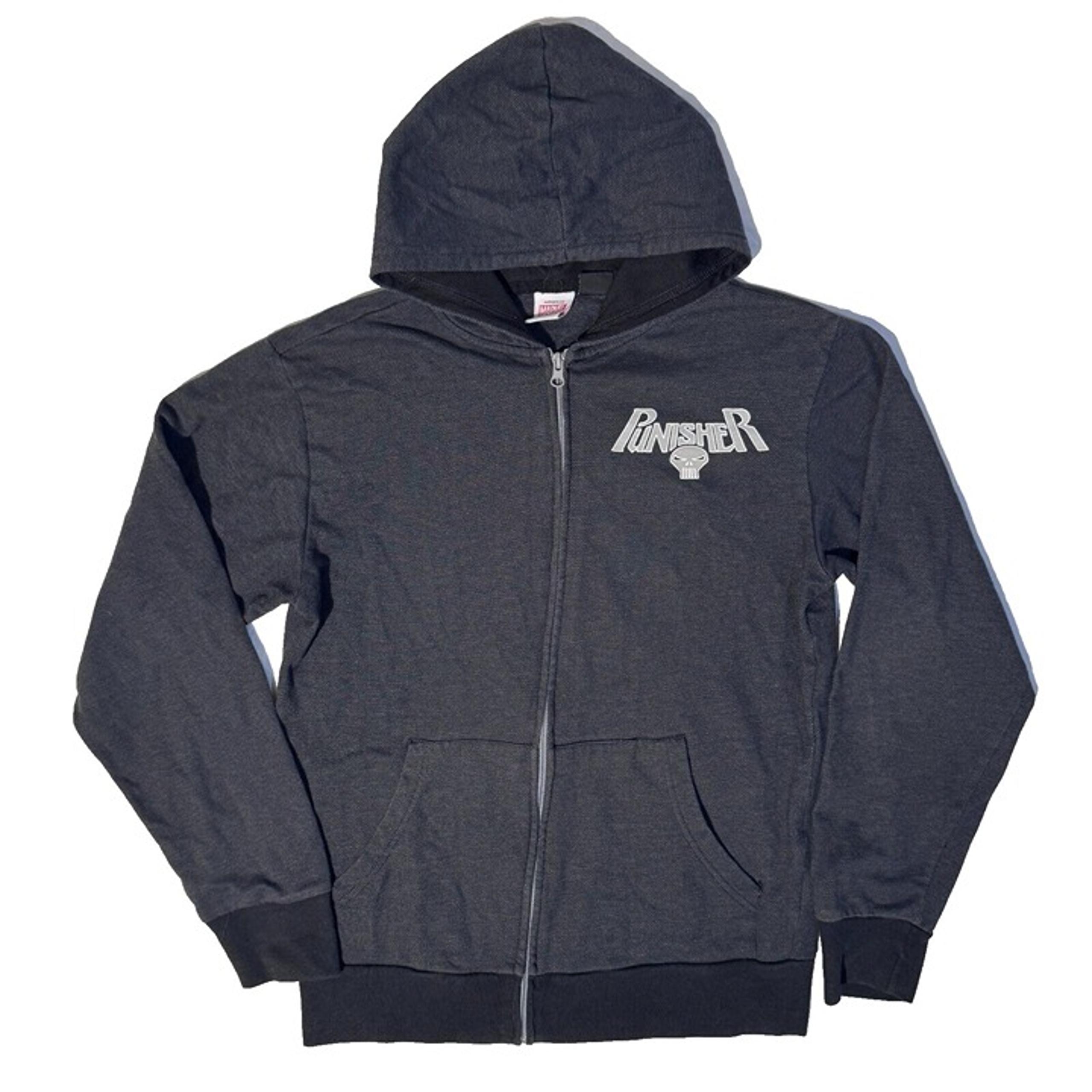The Punisher Skull Snow Camo Hoodie Mad Engine Marvel Men’s Size Small