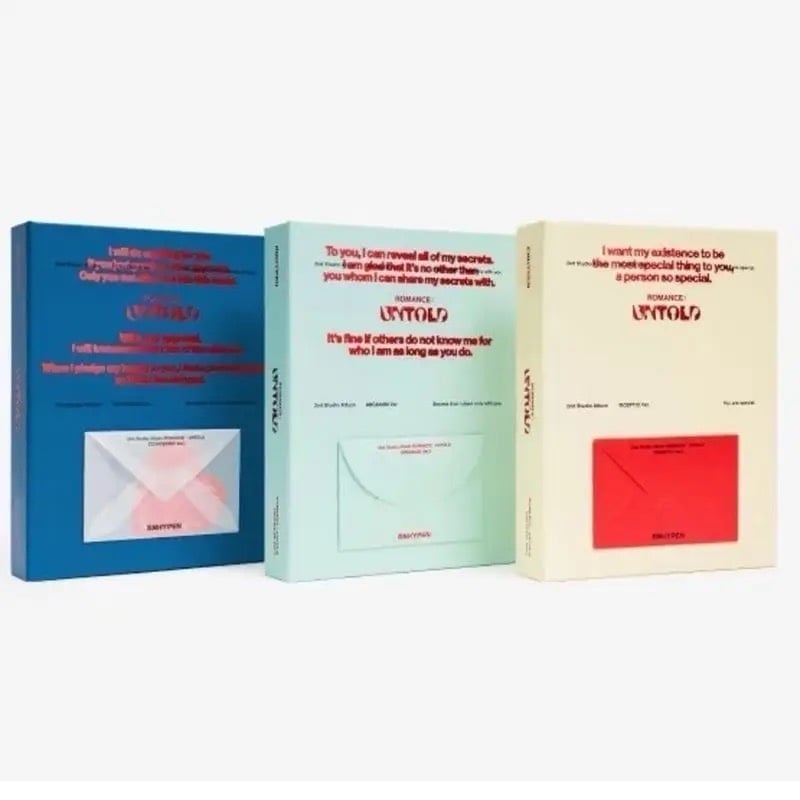 enhypen romance untold albums (all three)