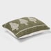 Oblong Holiday Decorative Pillow Woven Tree - Threshold
