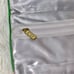 VTG Christian Dior Green Floral Print Makeup Jewelry Travel Roll Clutch Bag Case