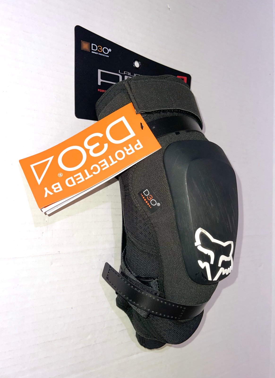 Fox Racing Launch PRO D3O Elbow Guards SZ MED BLK