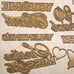 Anna Griffin Die Mixed Set of 16 Valentine Love Bird Heart Retired Paper Crafts