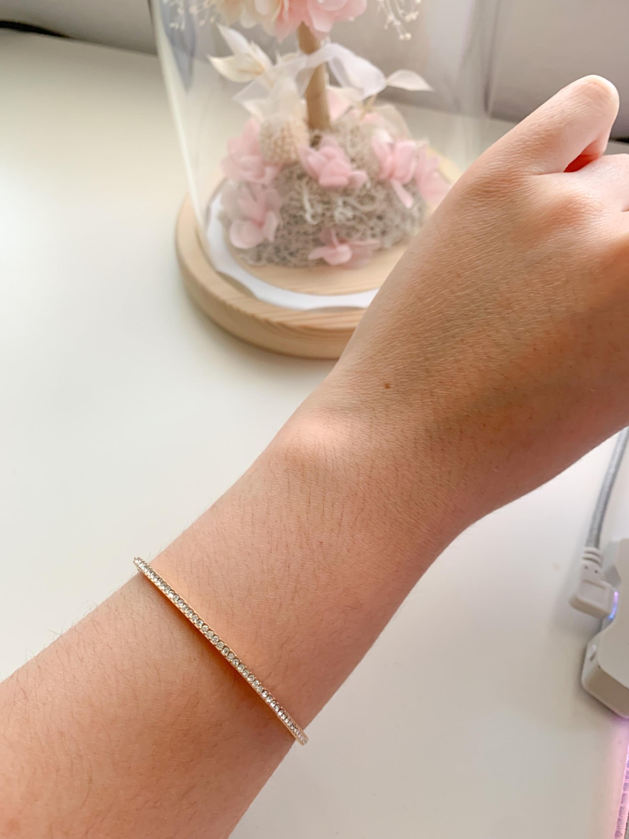 Michael Kors Brilliance Pave Bar Slider Bracelet