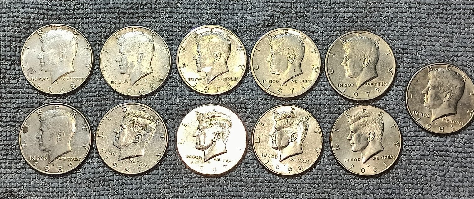 kennedy half dollars