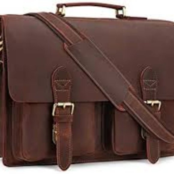 Kattee Leather Satchel/Briefcase