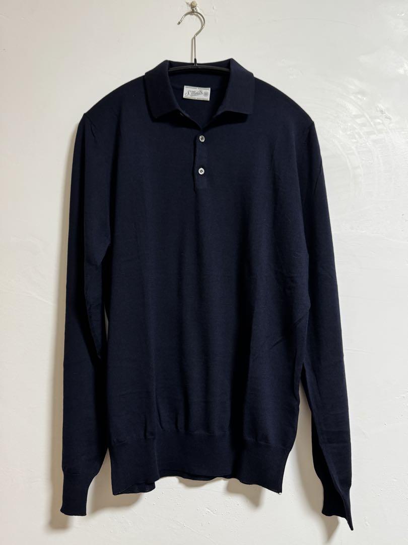 【New with Tags】St. Moritz Navy Polo Shirt