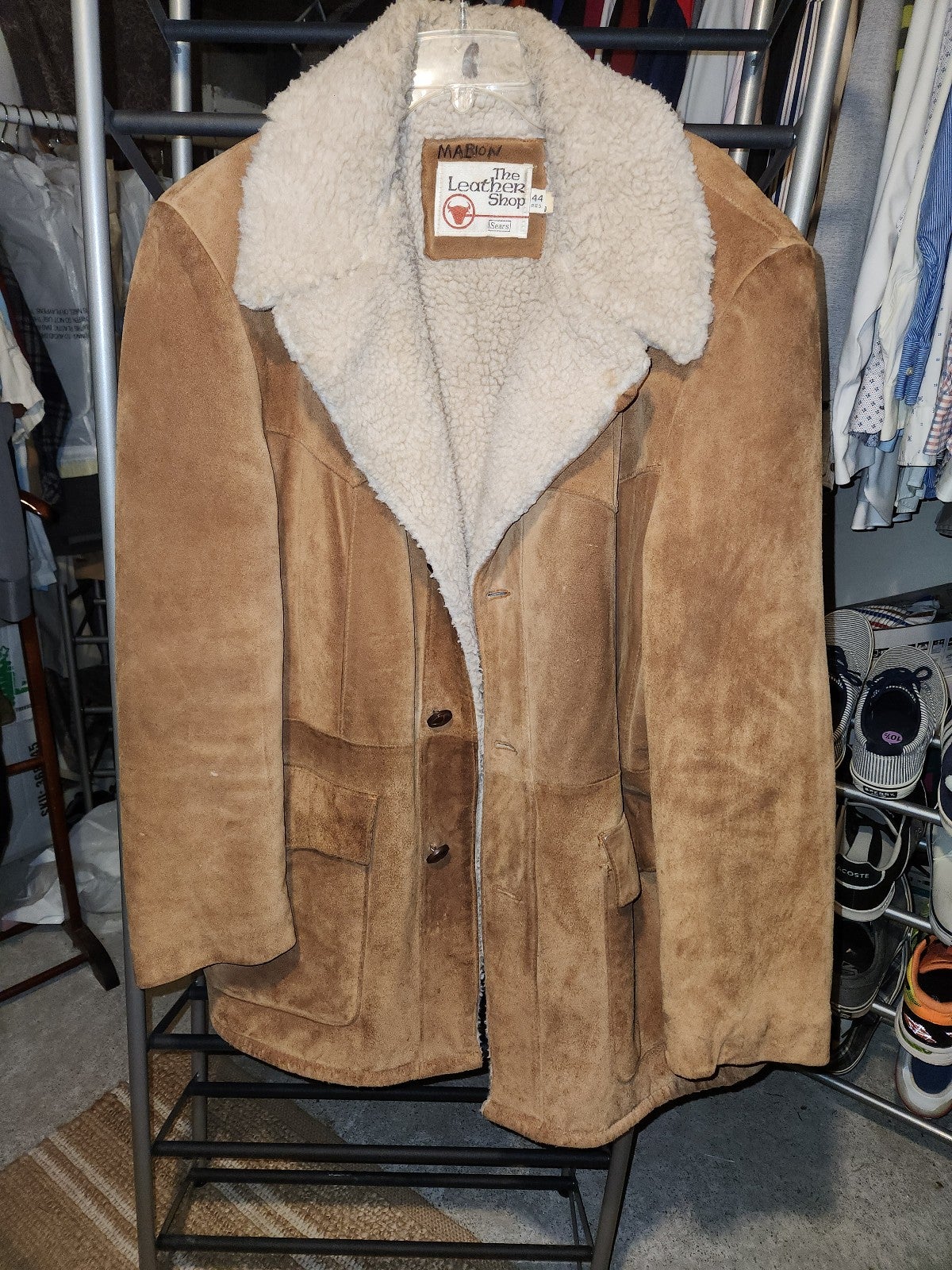 70s leather jacket