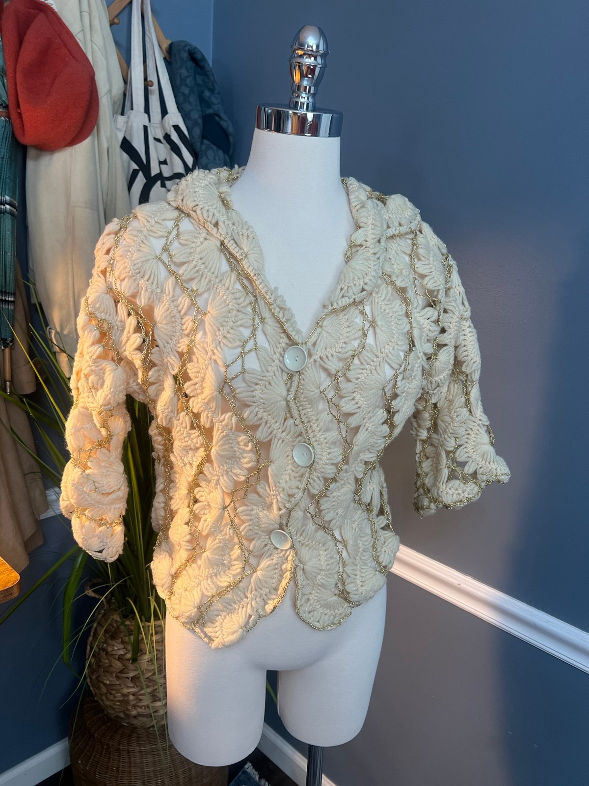 Vintage Handmade beautiful sweater cardigan