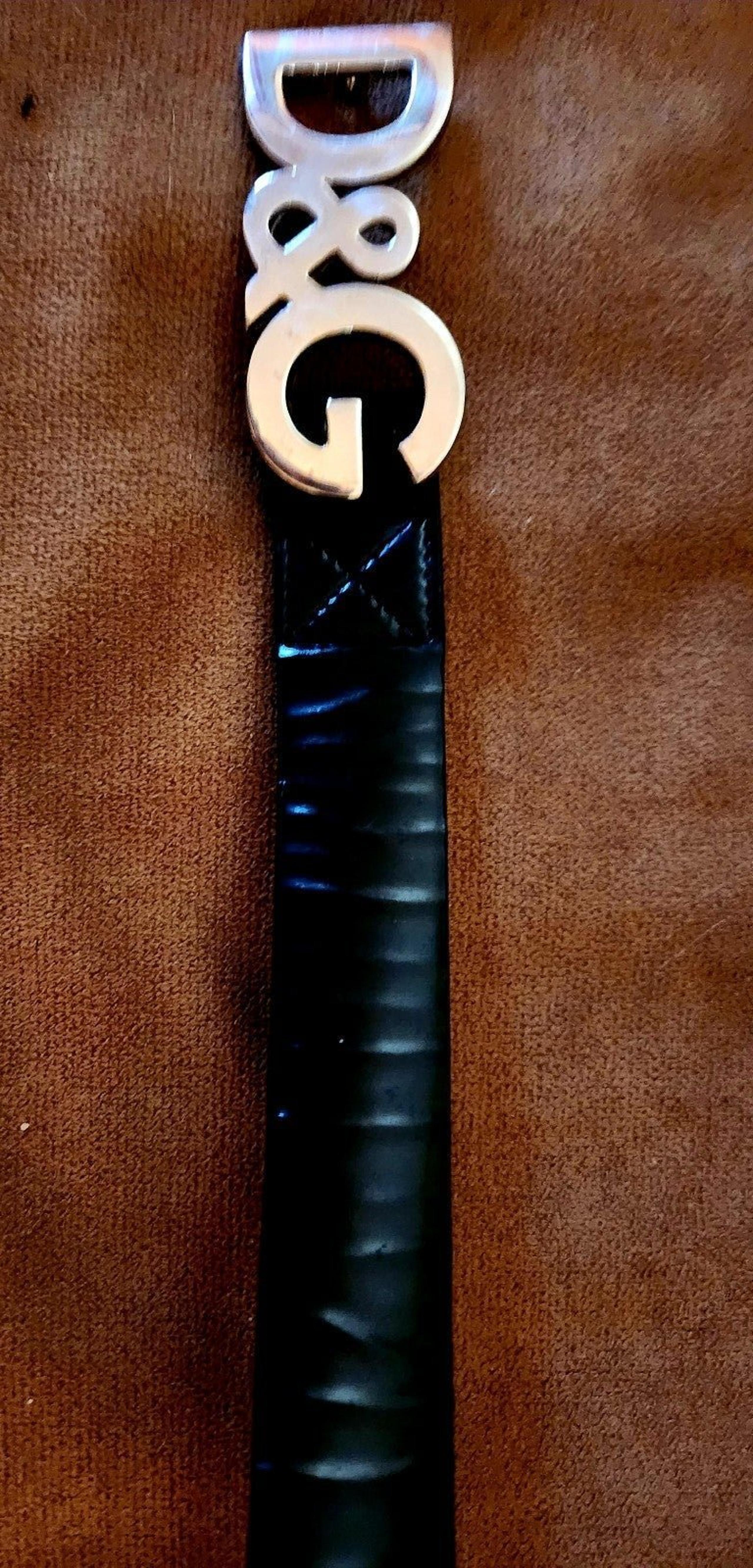 Authentic Men's D & G Buckle With Belt