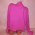 Victoria Secret PINK Sweater Pullover XXL 2X 1/4 Zip Pink Solid Crop Top Long Sl