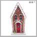 26 inch New 2023 Red Candy Cane Gingerbread House