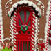 26 inch New 2023 Red Candy Cane Gingerbread House