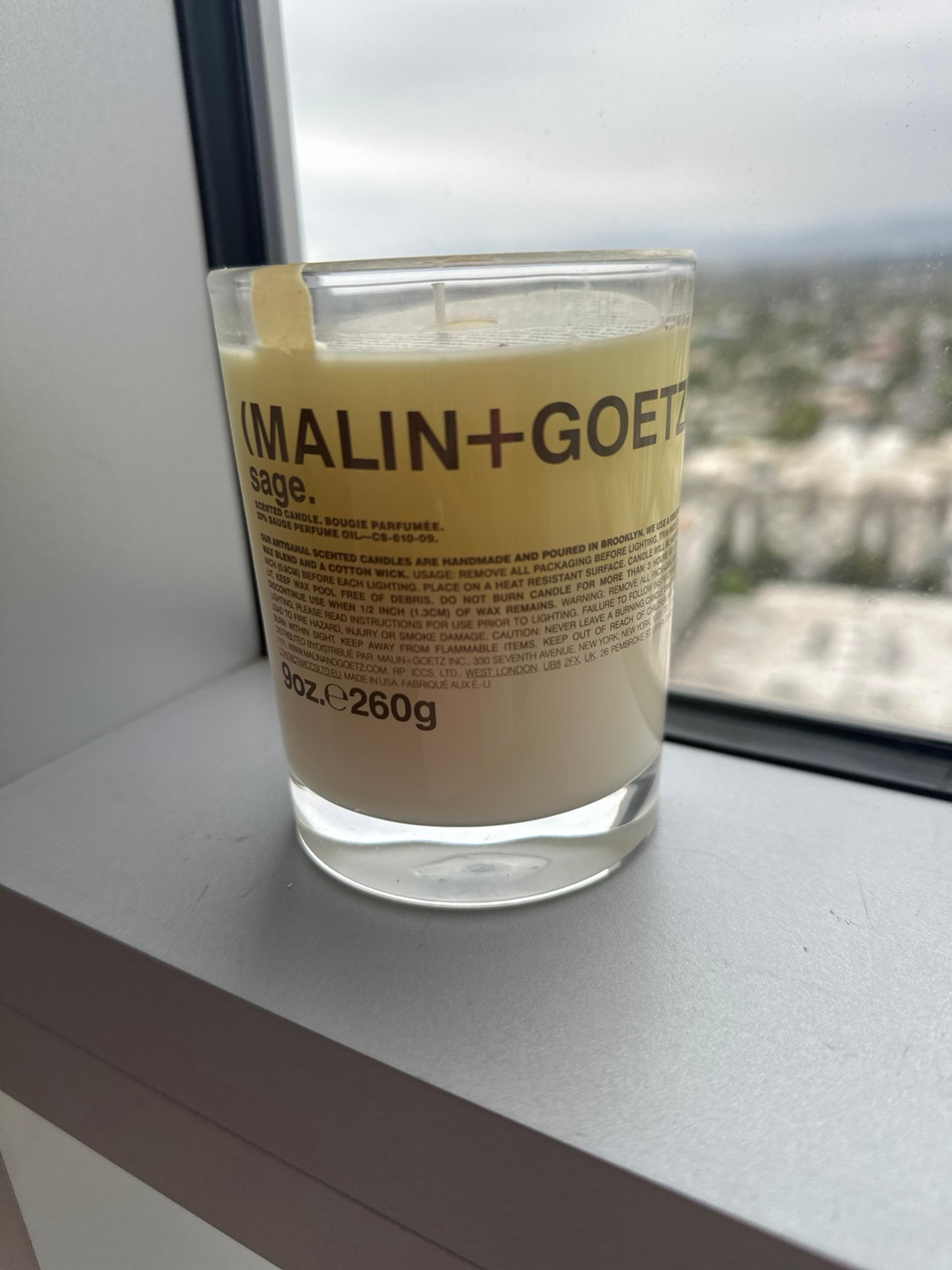 Malin + Goetz sage candle