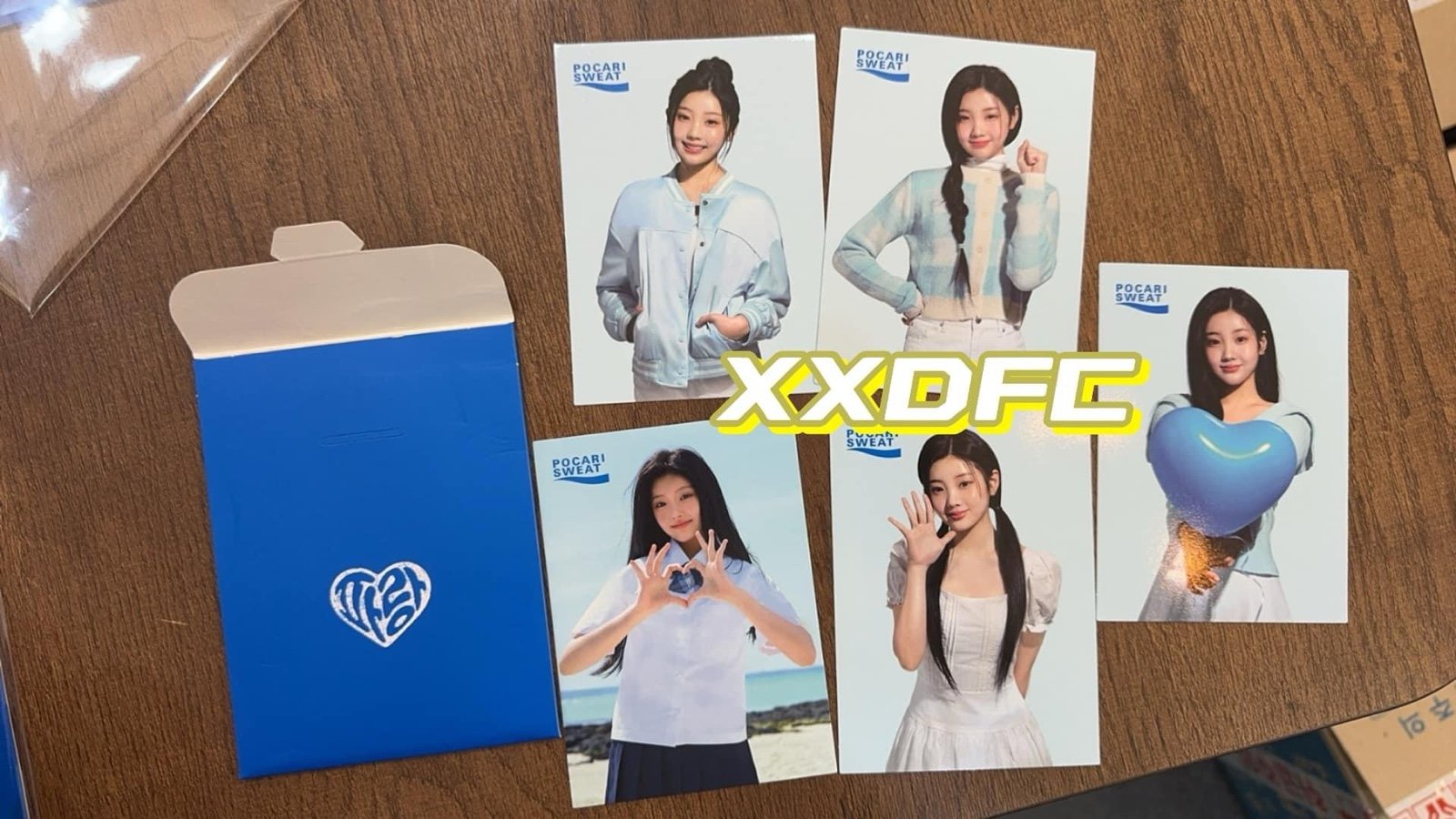 illit wonhee postcard set