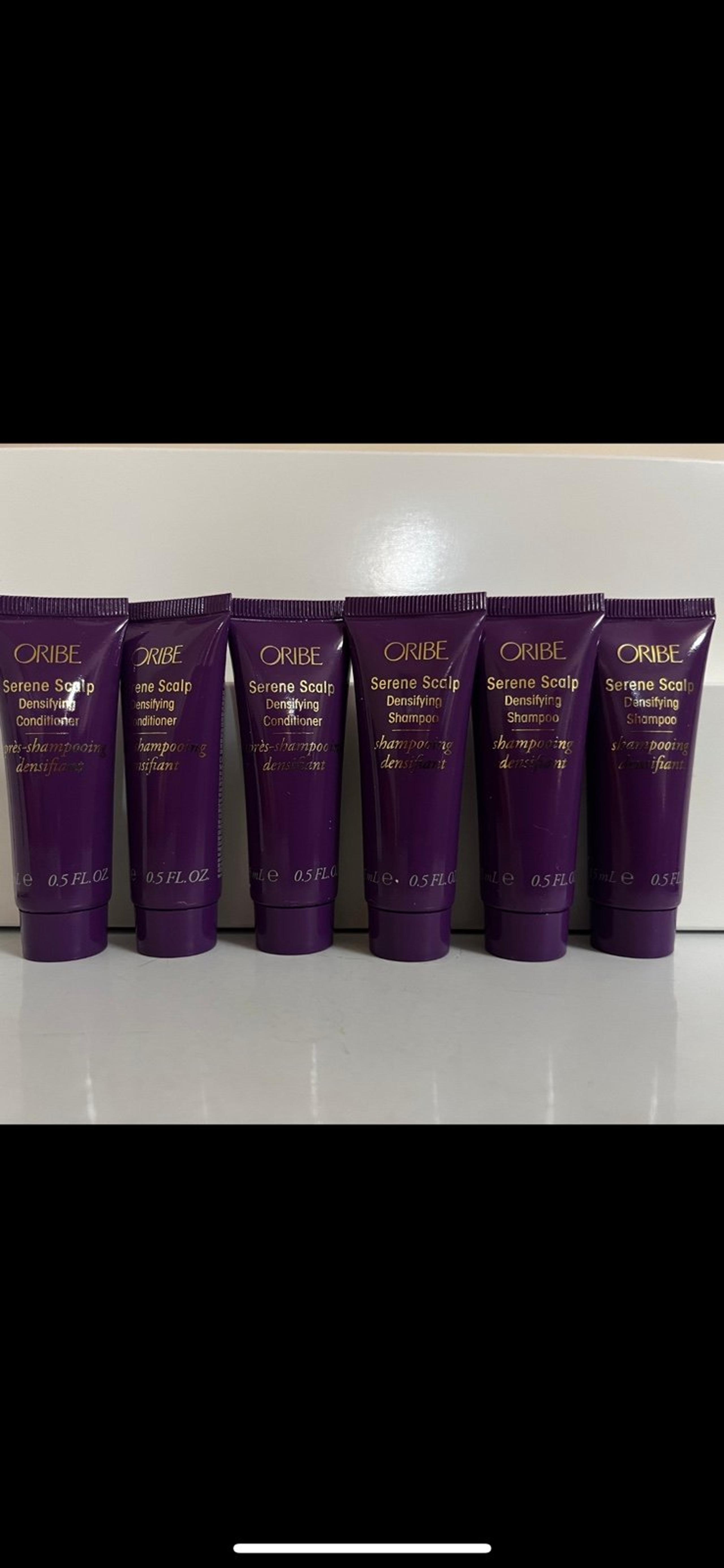 Oribe Serene Scalp Densifying shampoo & Conditioner 0.5 oz