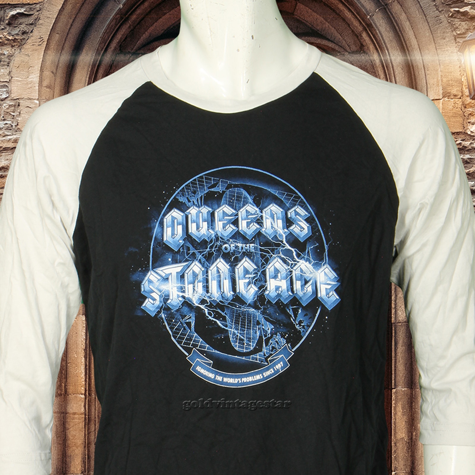 Vintage Y2K Queens Stone Age Band Tee M