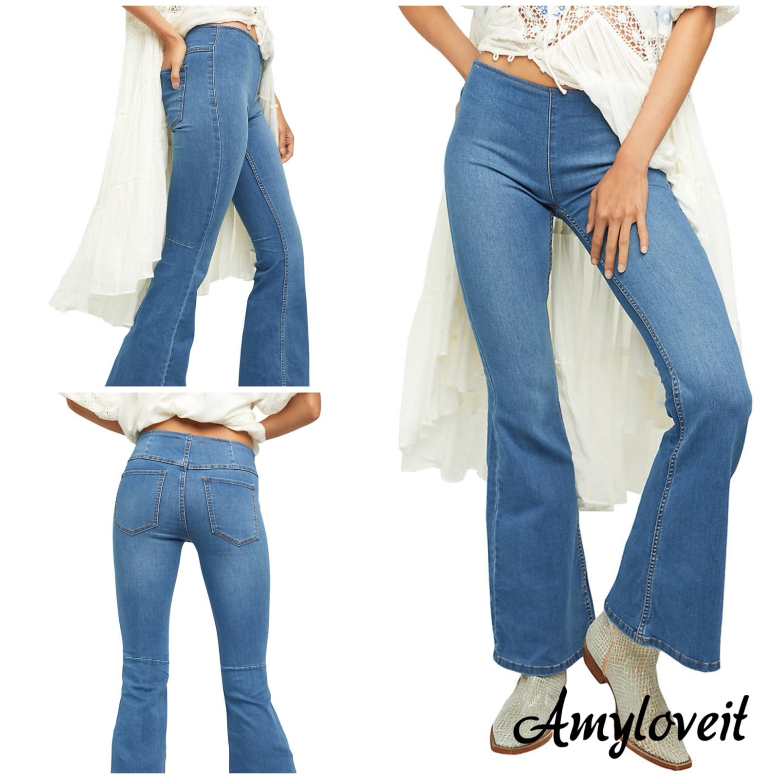 Free People Penny Flare Jeans