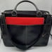 Franklin Covey Black Leather Multifunctional Business Unisex Briefcase