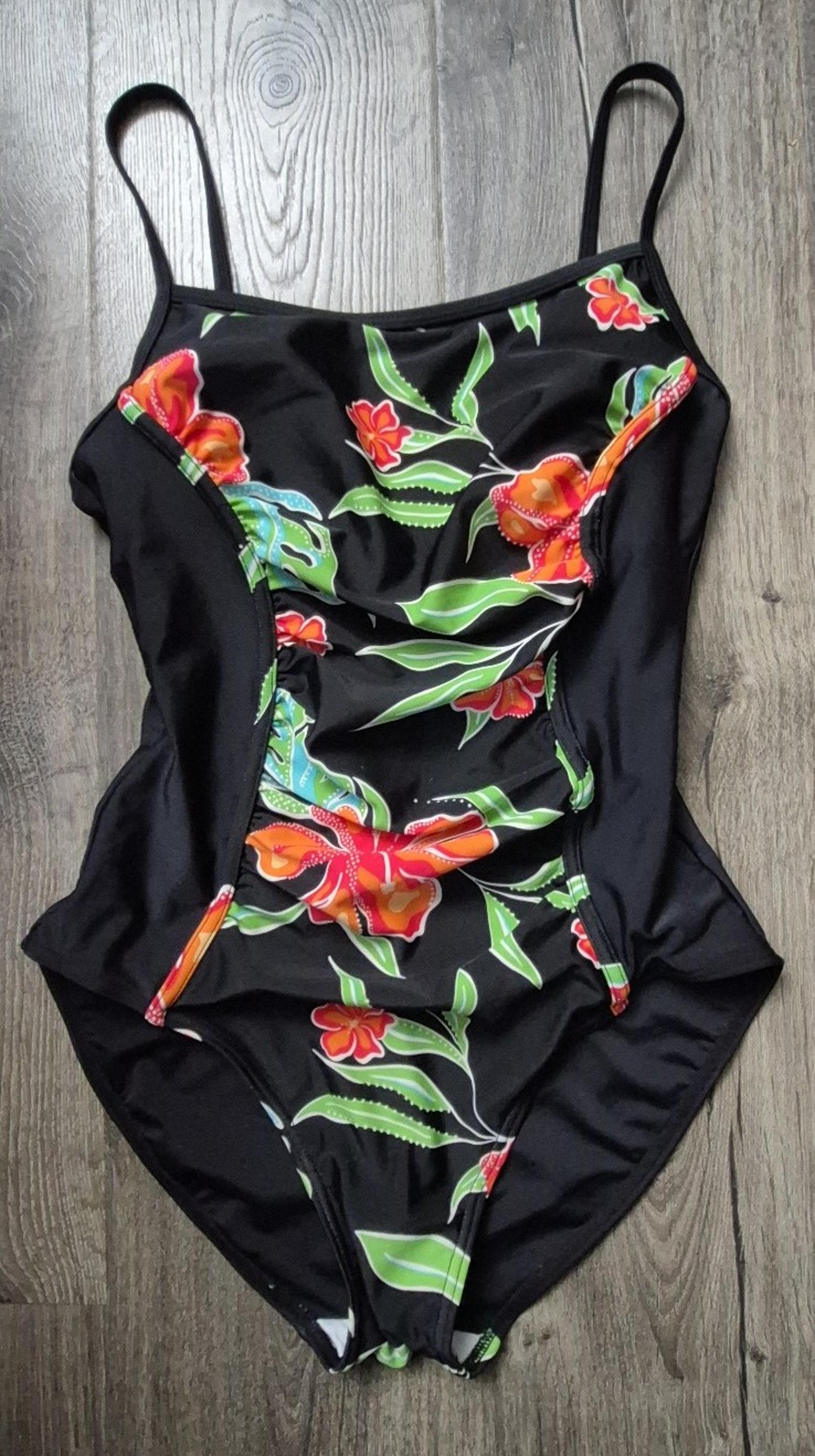 CHRISTINA Hawaiin Conturing One-piece Bathingsuit Swimsuit Women's Size 10