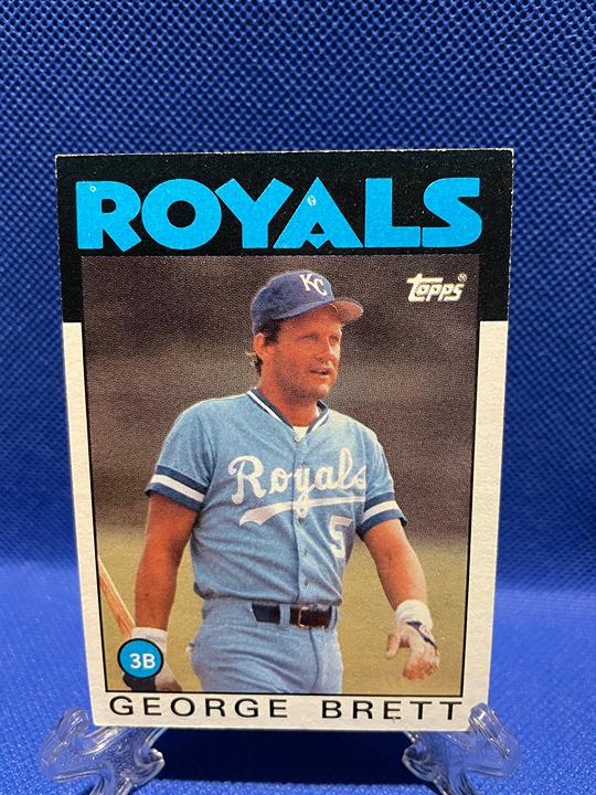 George Brett 300 1986 Topps Baseball Card