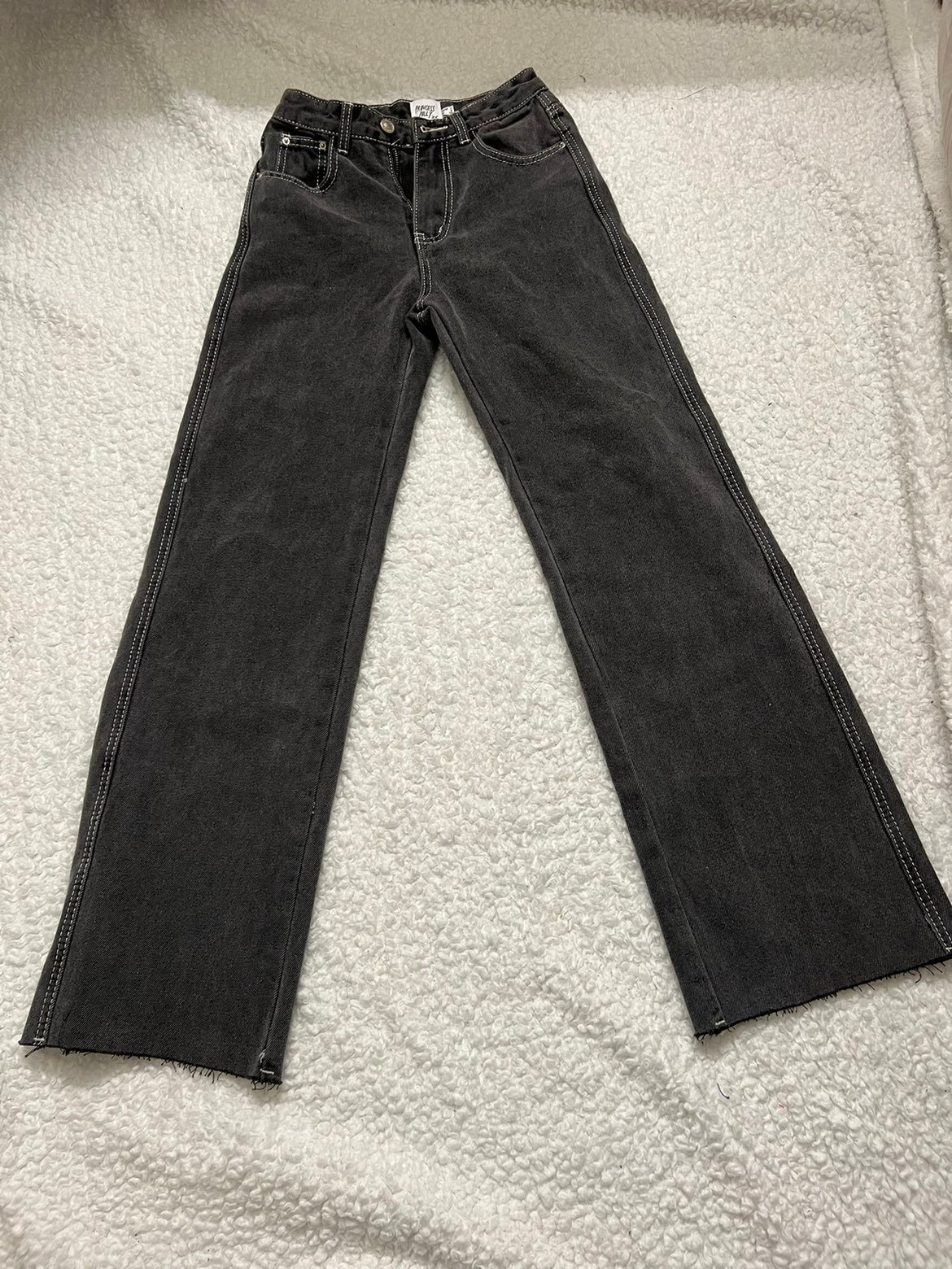 Princess Polly Denim Black Jeans