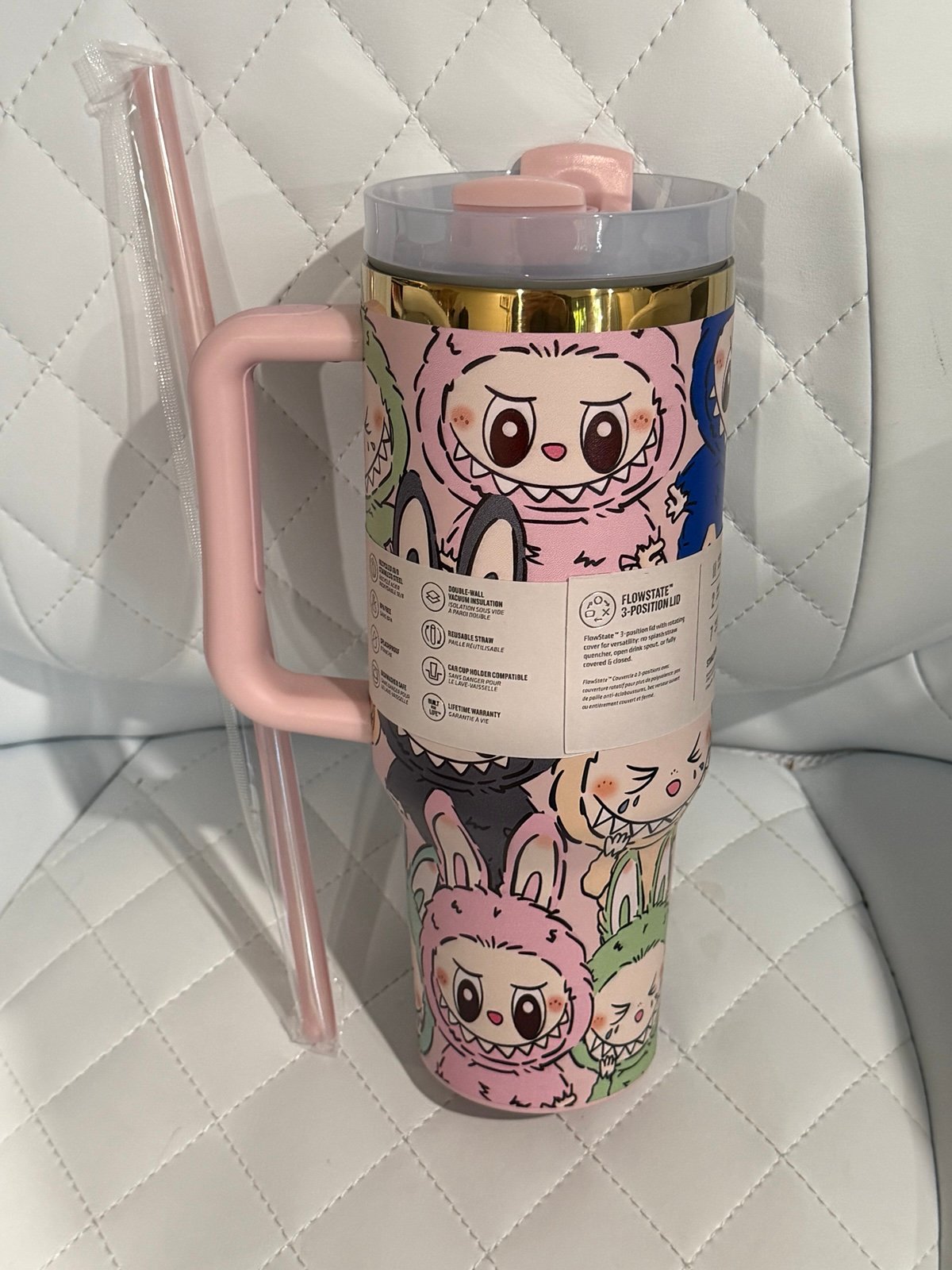 LaBubu Stanley 40 oz. Insulated Tumbler