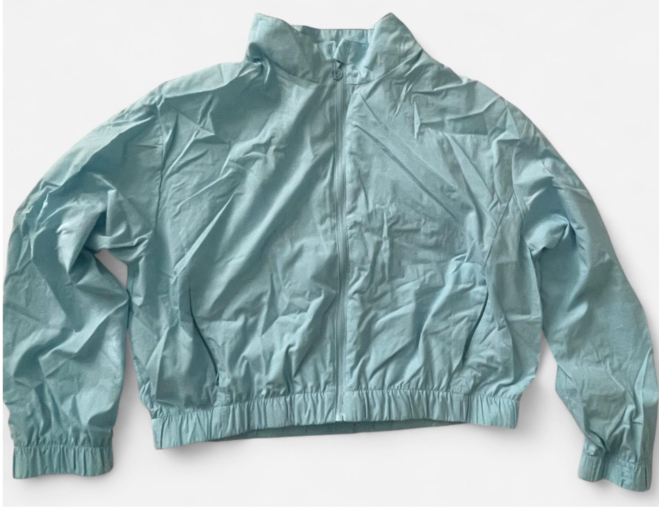 Victoria’s Secret Light blue cropped windbreaker Jacket