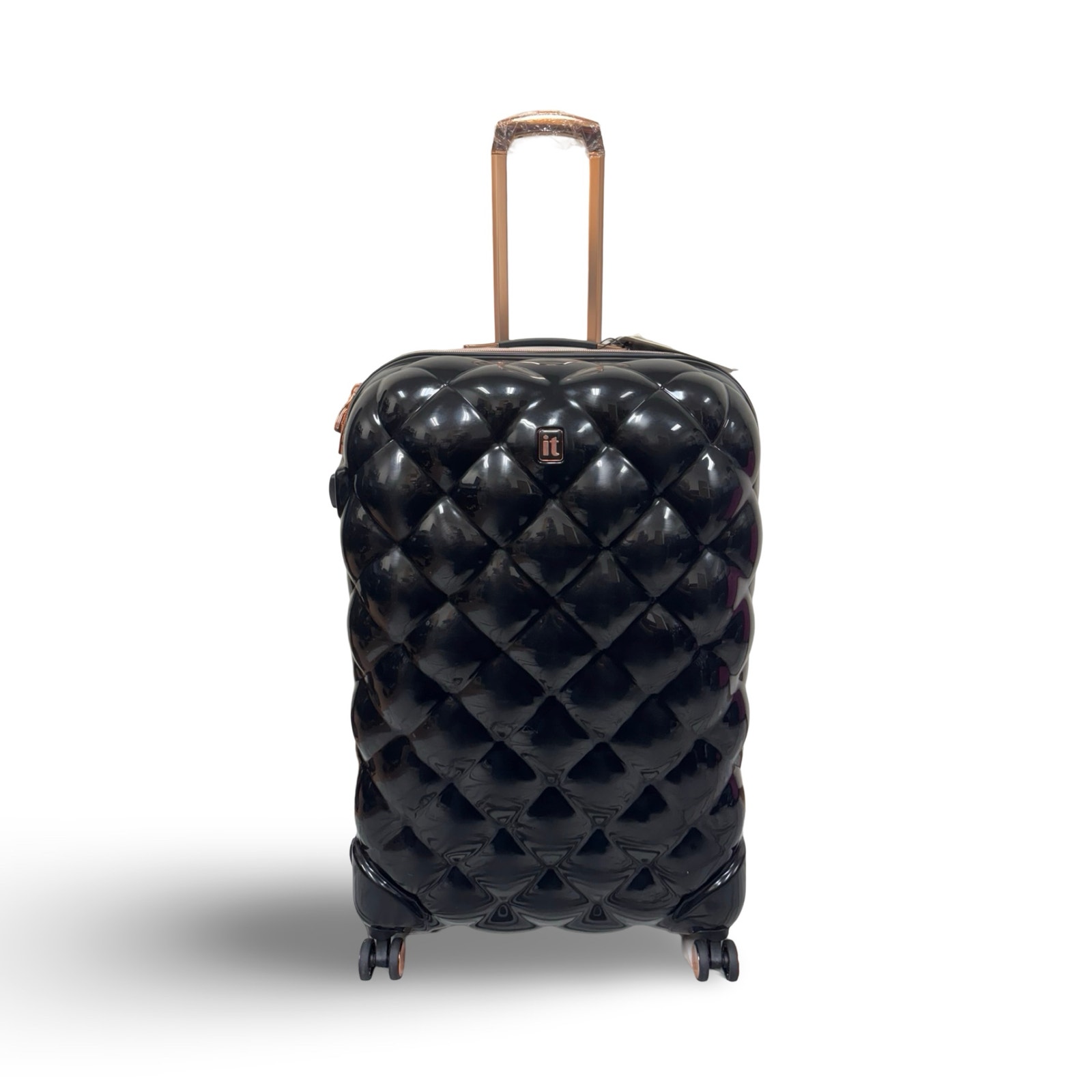 it Luggage St Tropez Trois 30 Hardside Checked 8 Wheel Expandable Spinner