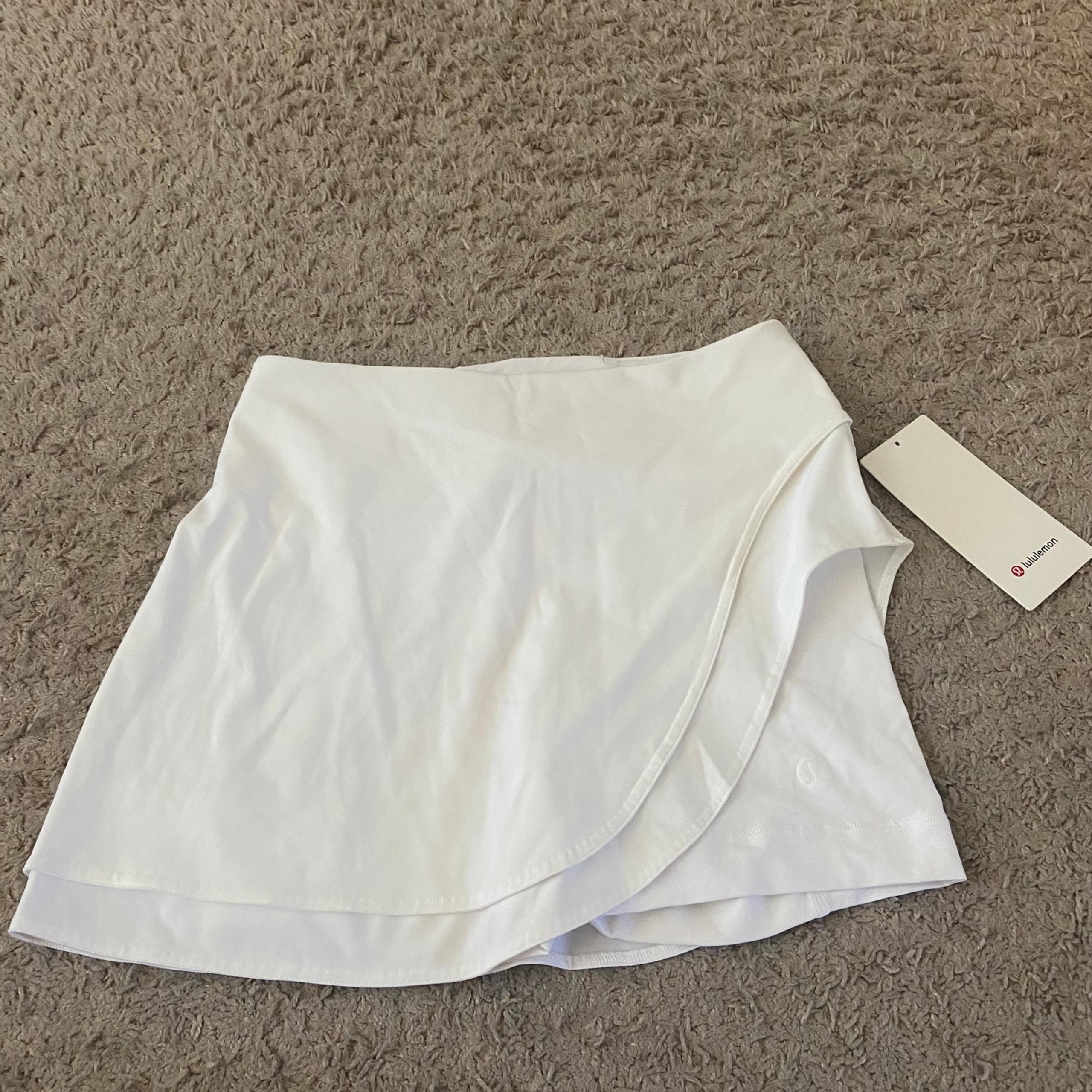 Women’s Lululemon Athletica Asymmetrical Layered High-Rise Tennis Skirt