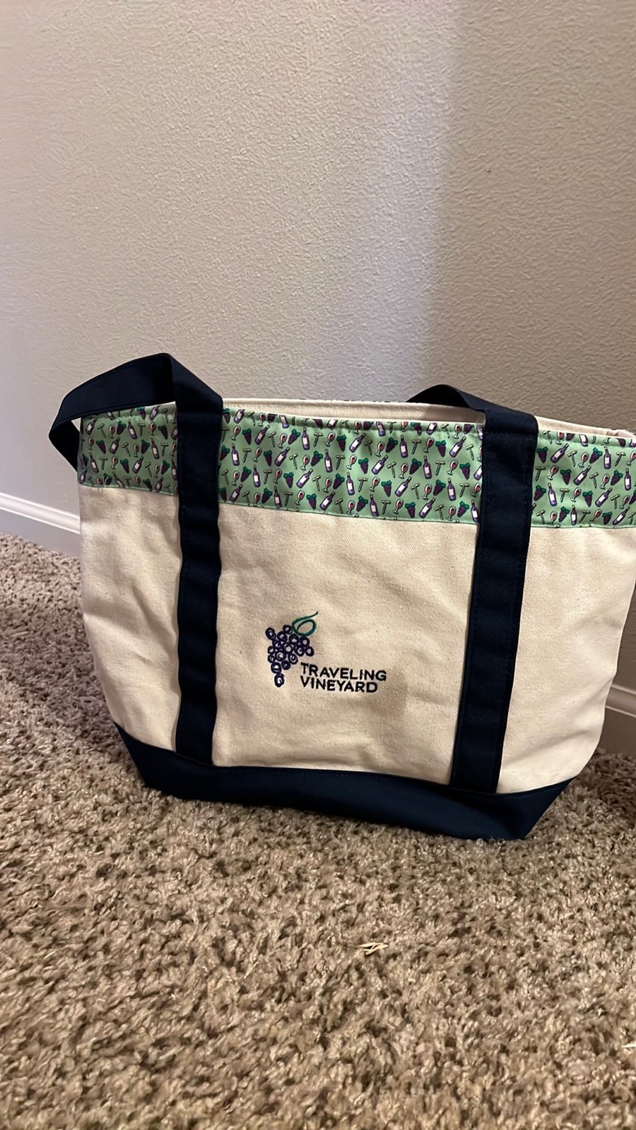 Traveling vineyard traveling vines custom bag