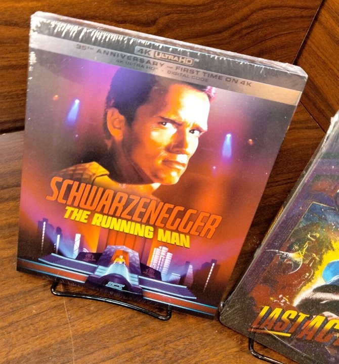 THE RUNNING MAN 35th Anniversary shops + Last Action Hero STEELBOOKS-NEW-Free Box S&H