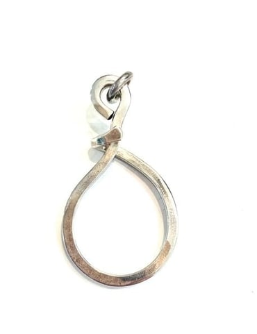 .925 Nautical Key Chain Sterling Silver #keychain