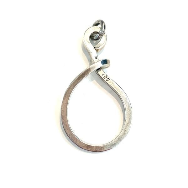 925 Nautical Key Chain Sterling Silver #keychain
