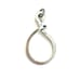 .925 Nautical Key Chain Sterling Silver #keychain