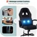 Massage Gaming Chair Office Ergonomic Racing Desk Chair Swivel Computer Chair