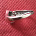 10 kt white gold ring