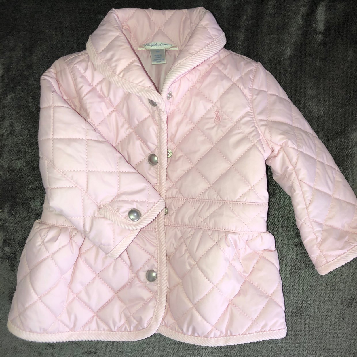 Ralph Lauren Baby girl quilted coat