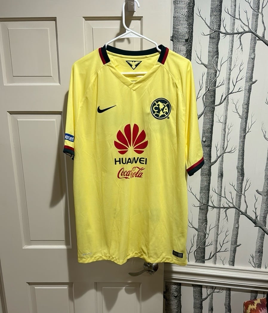 Club America Nike Jersey Men Home 2015/2016 Authentic Soccer Football Kit