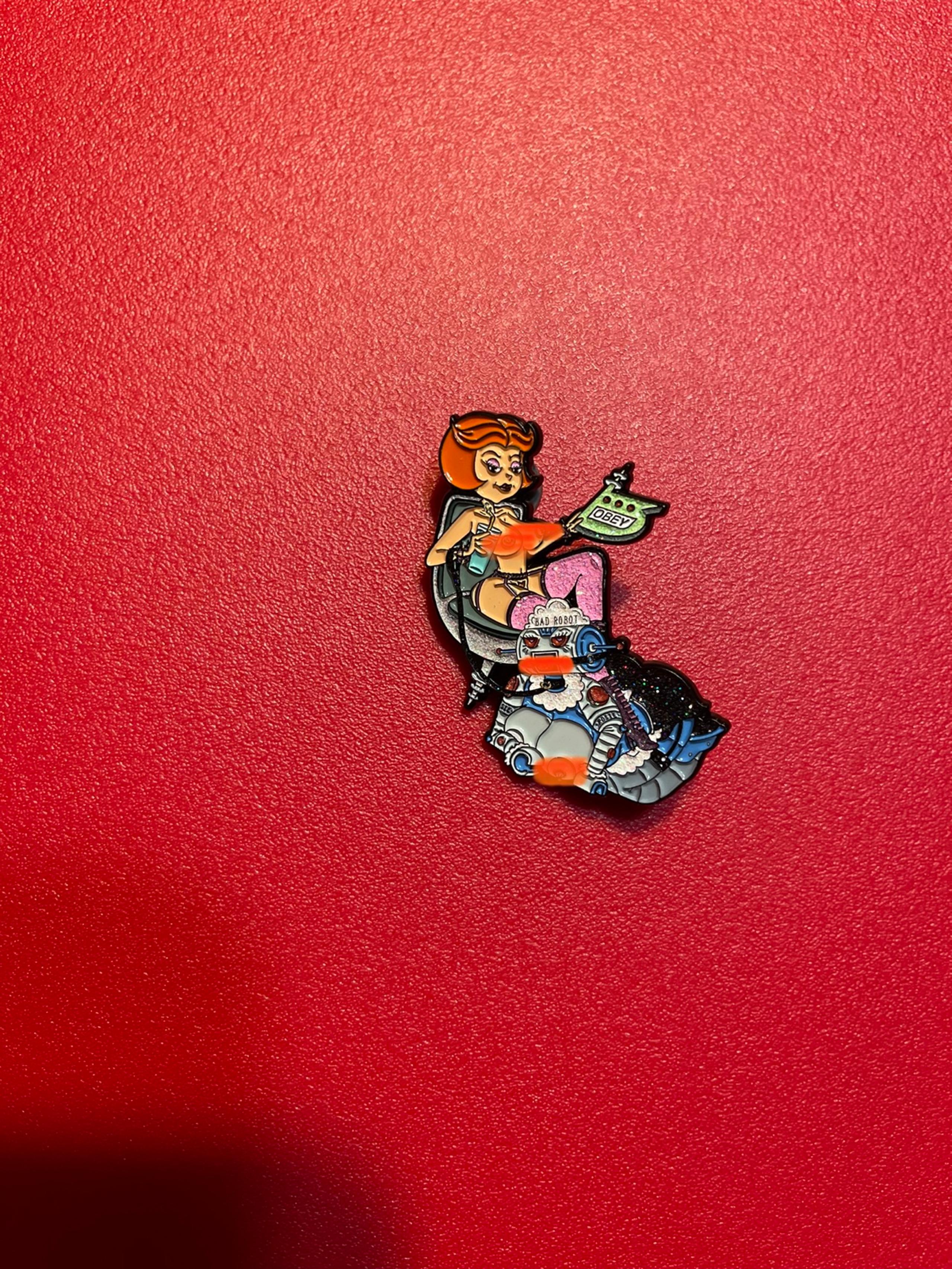 Lewd Jane Jetson Soft Enamel Pin