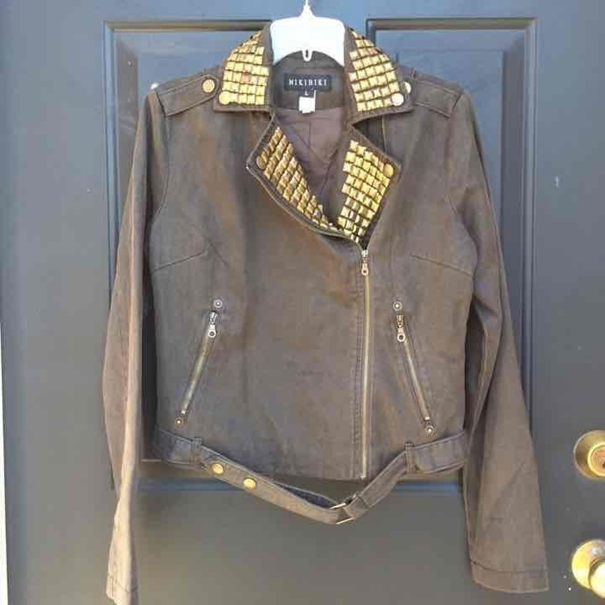 Windsor Brown Stud Jacket