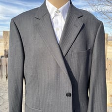 Men's blazer Brooks Brothers 346 stretch wool blend (44R) made in Egypt