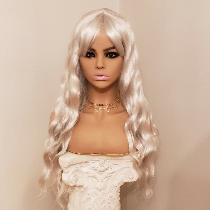 Wig - Platinum Silver White Blonde