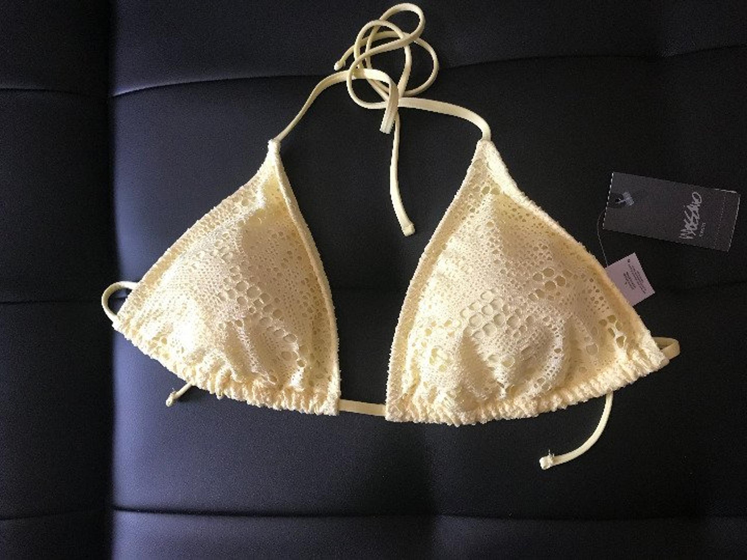 Mossimo New  bikini top -L