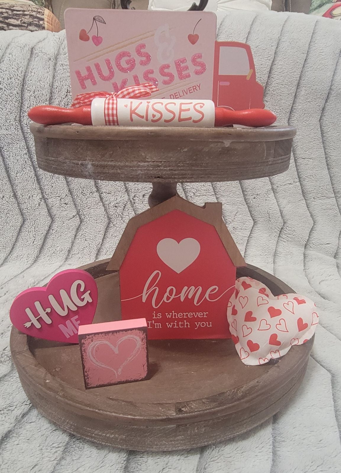 Valentine Tier Tray Decor. O#11