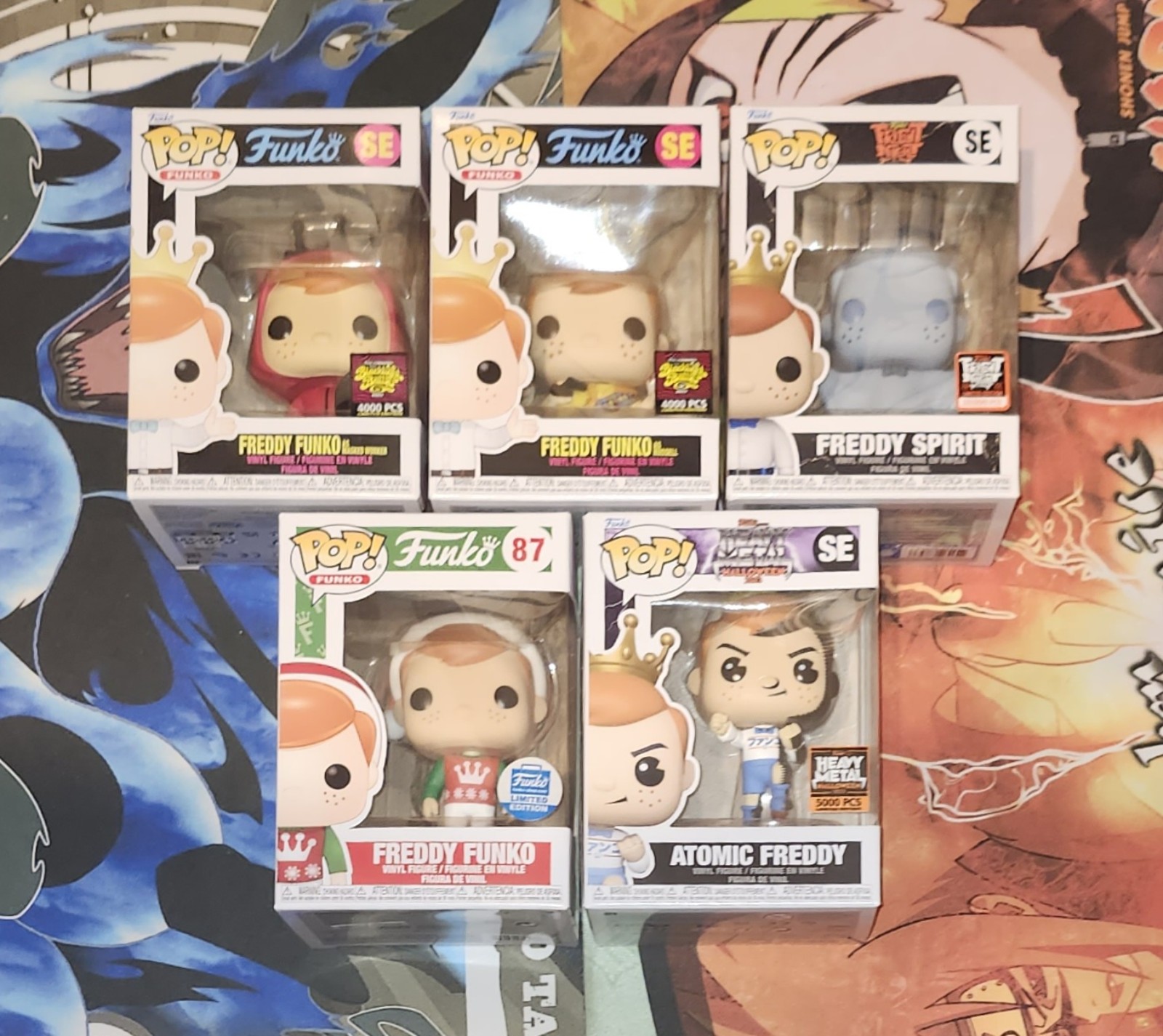 Freddy Funko Pop Bundle