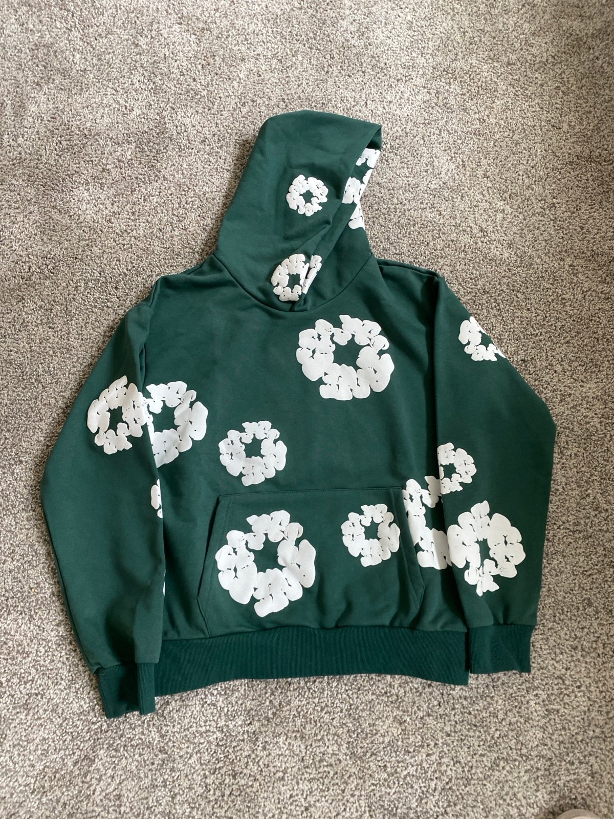 Green Denim Tears Hoodie Lower Quality
